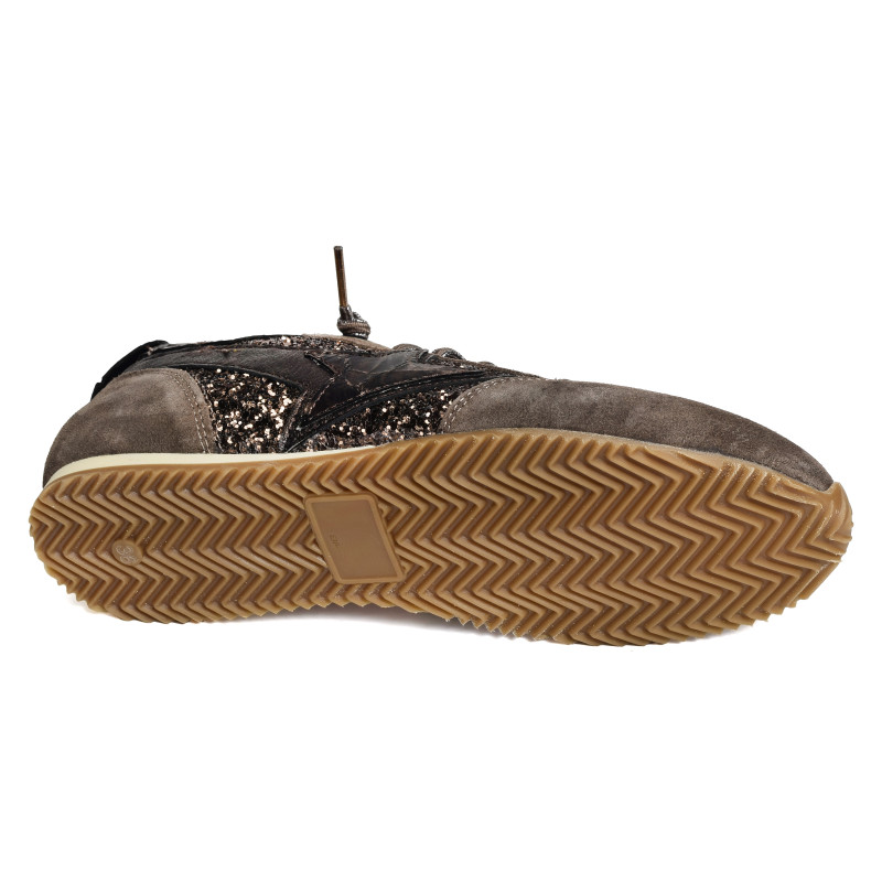 C1409 W Taupe Serpent, Baskets Mode Cetti