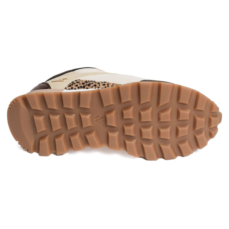 SAMANTHA Beige Marron, Baskets running Vanessa Wu
