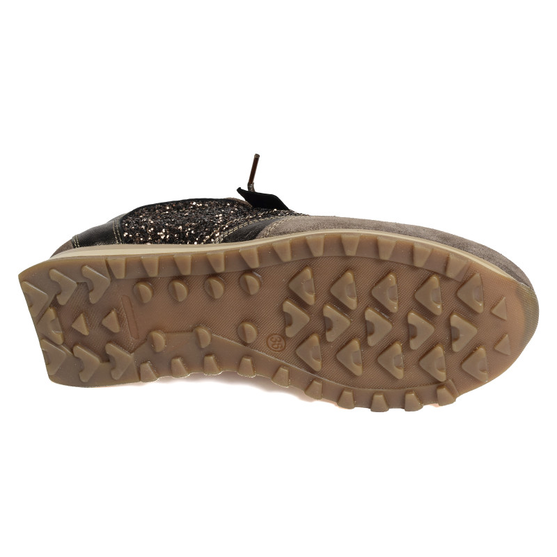 C848 Taupe, Baskets running Cetti