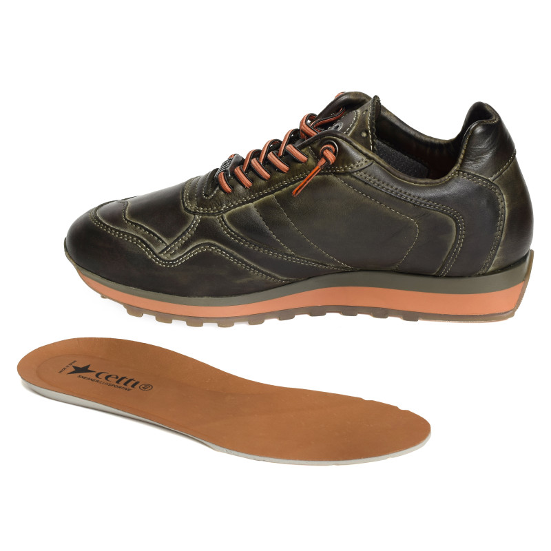 C848 XL Kaki Orange, Baskets running Cetti