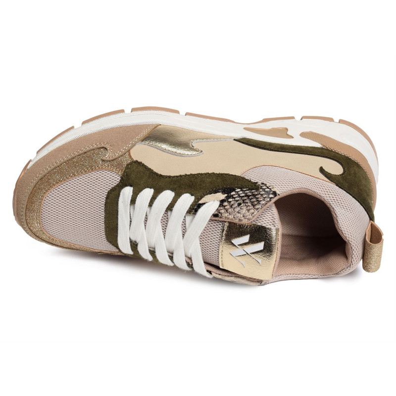 ARYA Beige Kaki, Baskets running Vanessa Wu