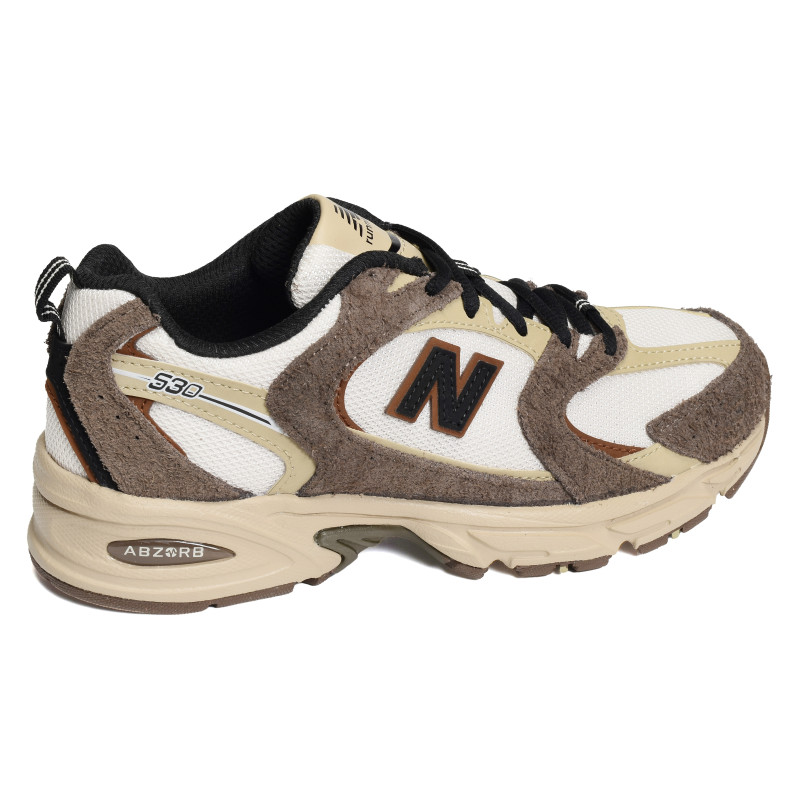 MR530 Marron Blanc, Baskets running New Balance