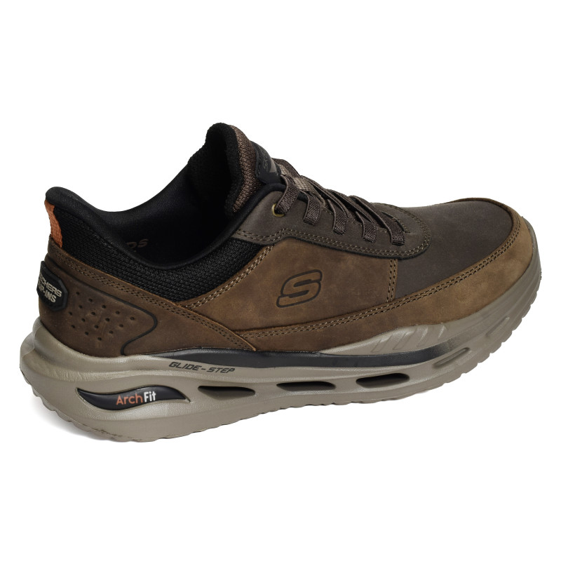 ARCH FIT ORVAN MOXLEY Chocolat, Slip-On Skechers