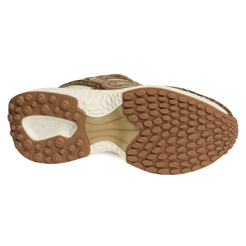 CARTER 2.0 TECH Camel Léopard, Baskets Mode No Name