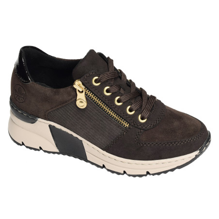 N6314 Chocolat, Baskets running Rieker
