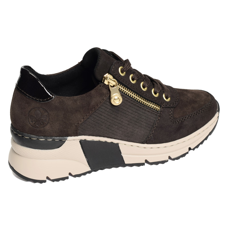 N6314 Chocolat, Baskets running Rieker