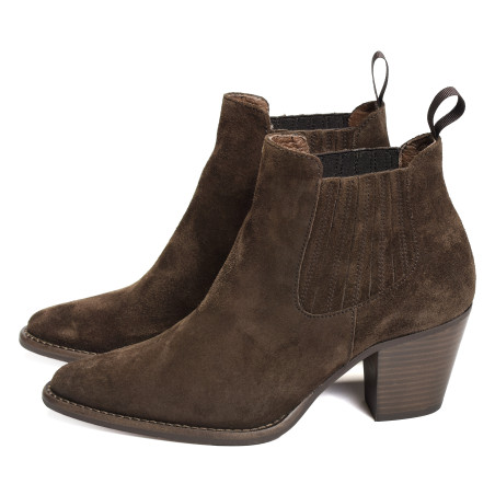 RESEDA Chocolat, Bottines Muratti