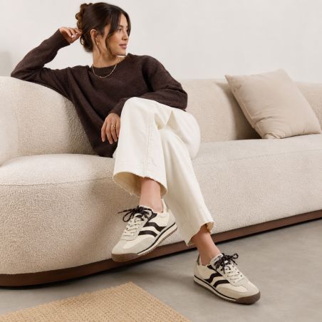  UTAH CUIR Beige Marron