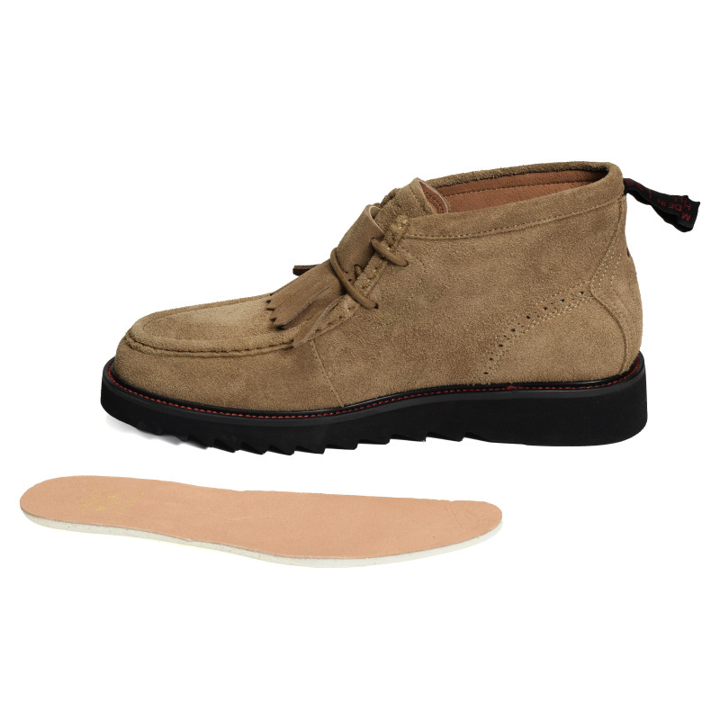 RIPPLE CHUKKA Taupe, Boots Schmoove