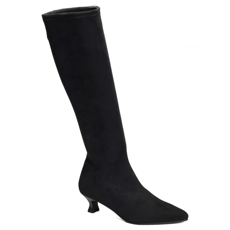 75305 Noir, Bottes Miss Elastic