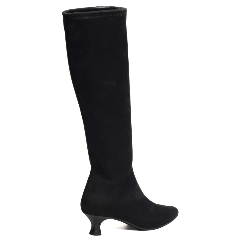 75305 Noir, Bottes Miss Elastic