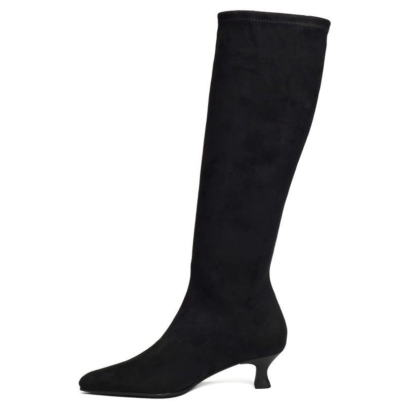 75305 Noir, Bottes Miss Elastic