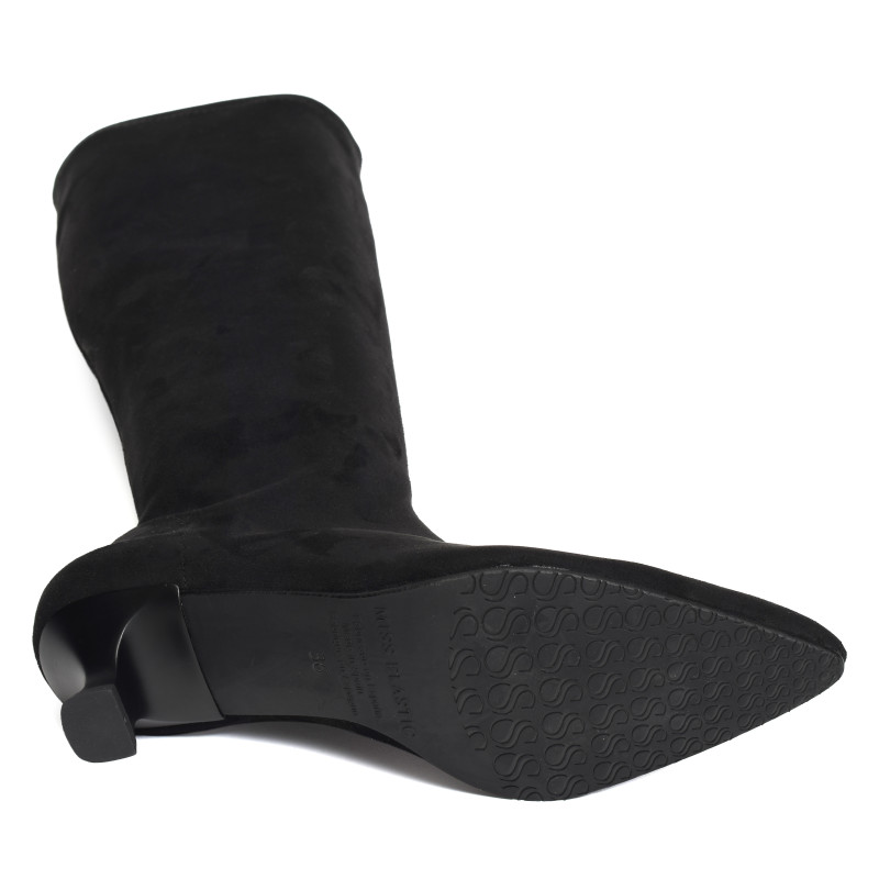 75305 Noir, Bottes Miss Elastic
