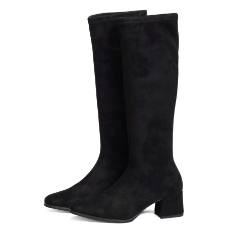 FAX STUDIO 75310 Noir, Bottes Miss Elastic