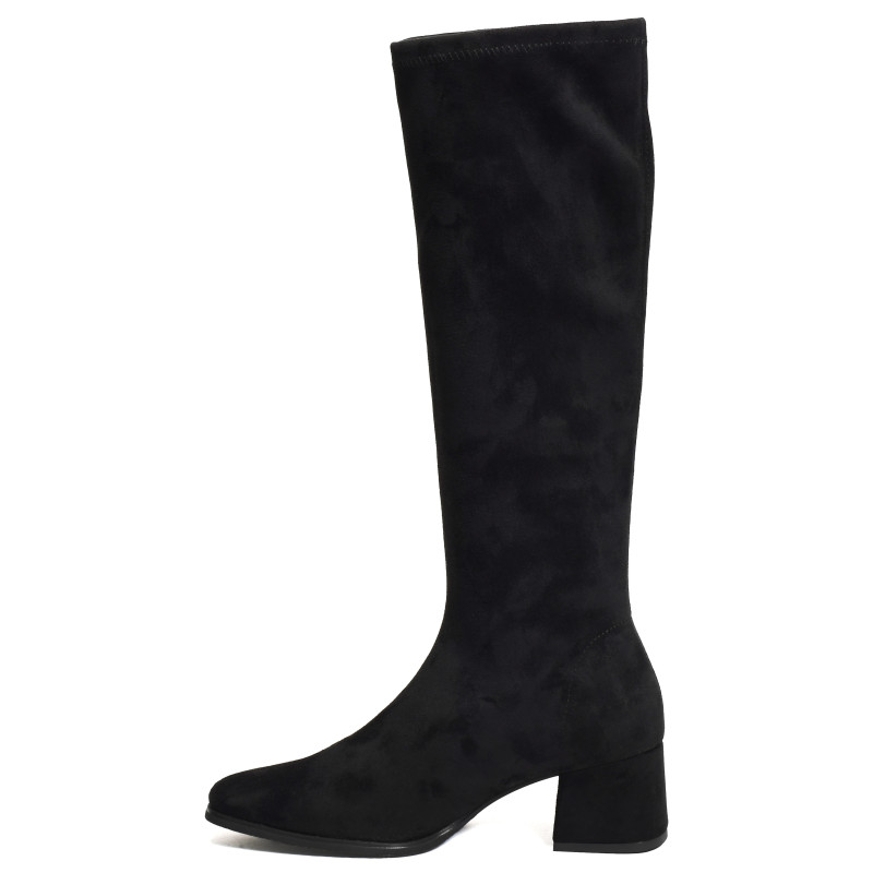 FAX STUDIO 75310 Noir, Bottes Miss Elastic