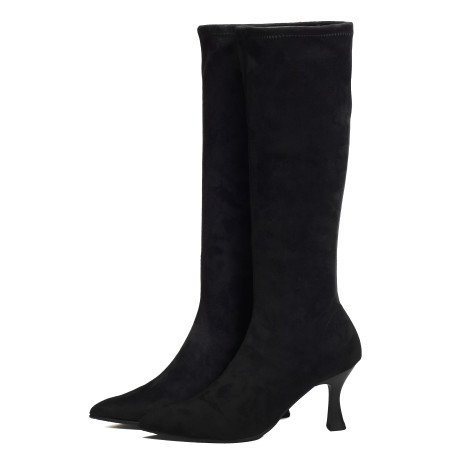 ZETA 78041 Noir, Bottes Miss Elastic