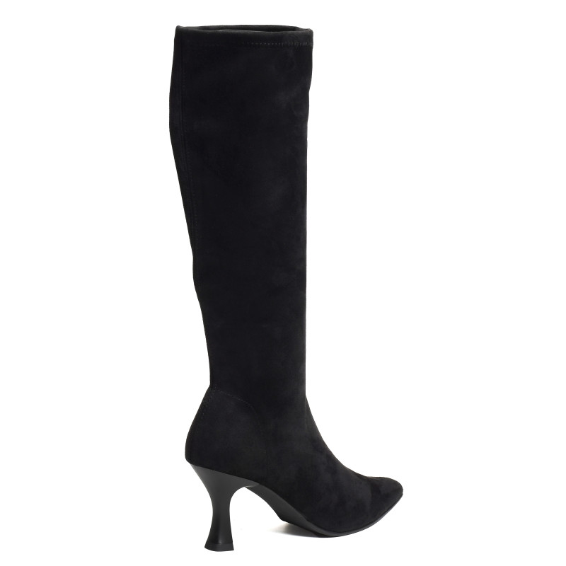 ZETA 78041 Noir, Bottes Miss Elastic