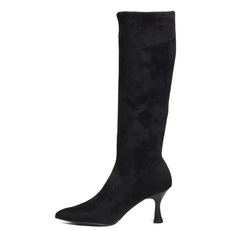 ZETA 78041 Noir, Bottes Miss Elastic