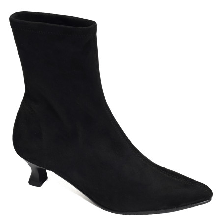 ZETINA 75306 Noir, Bottines Miss Elastic