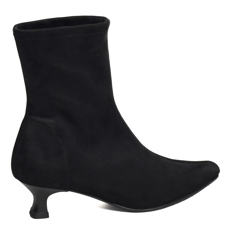 ZETINA 75306 Noir, Bottines Miss Elastic