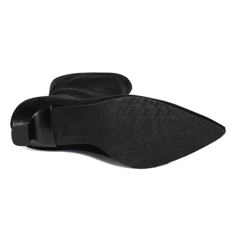ZETINA 75306 Noir, Bottines Miss Elastic
