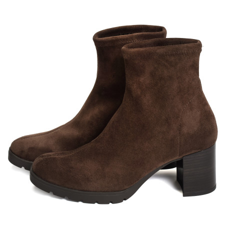 MENPHIS 78174 Marron, Bottines Miss Elastic