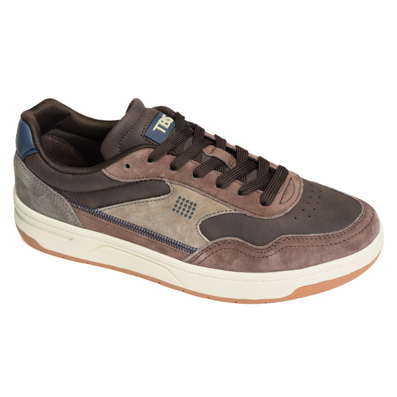 ALMERIO Chocolat, Sneakers basses TBS