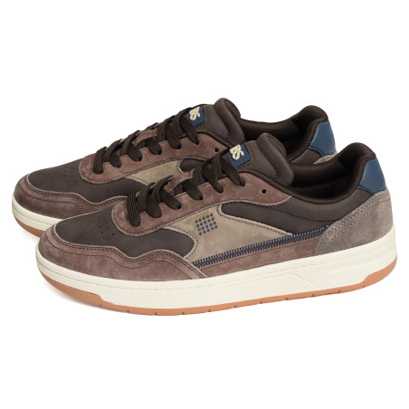 ALMERIO Chocolat, Sneakers basses TBS