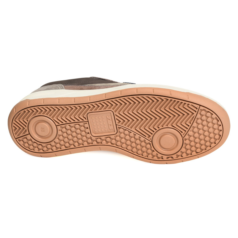 ALMERIO Chocolat, Sneakers basses TBS