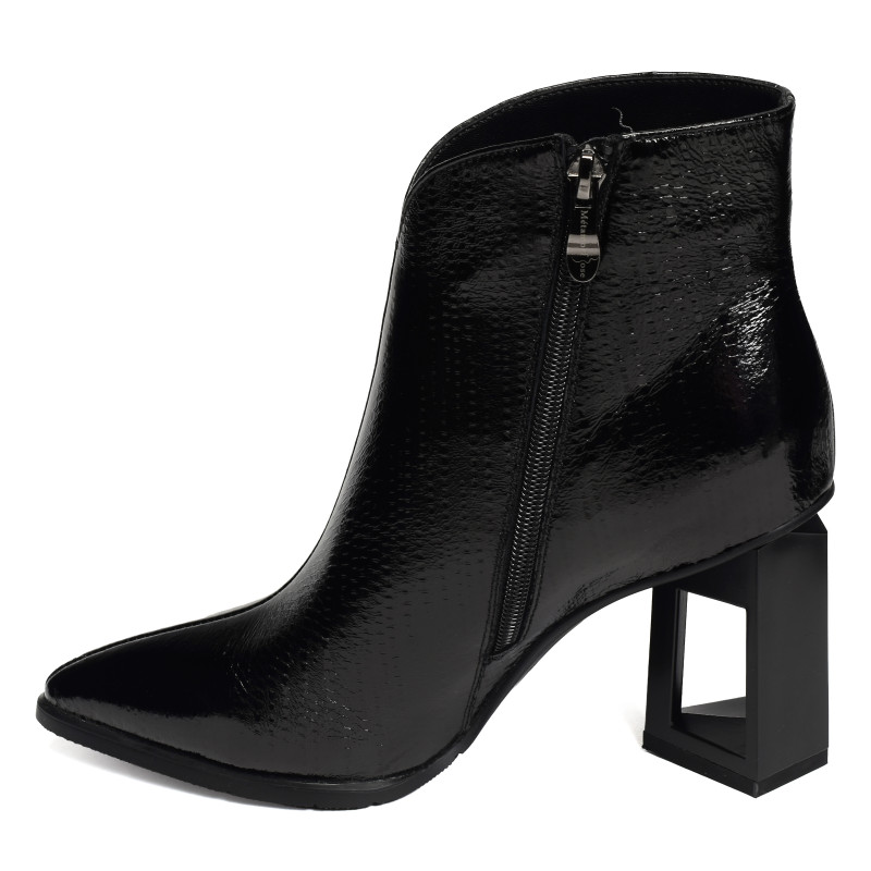 BABETH Verni Noir, Bottines Métamorf'Ose