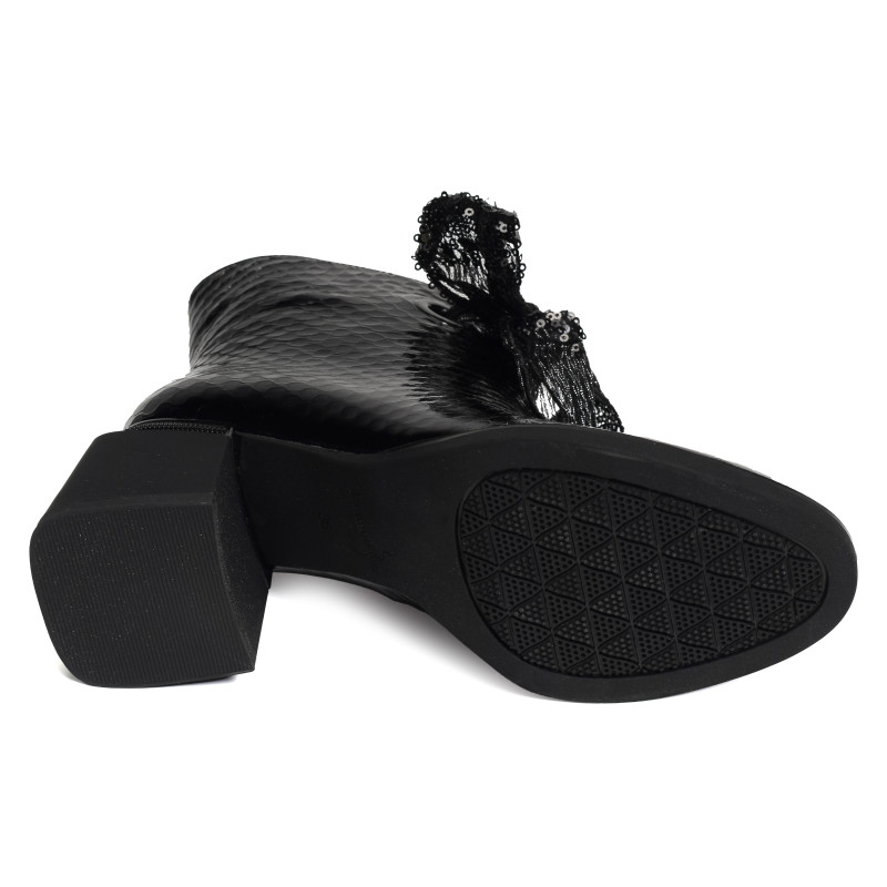 BAGDAD Verni Noir, Bottines Métamorf'Ose