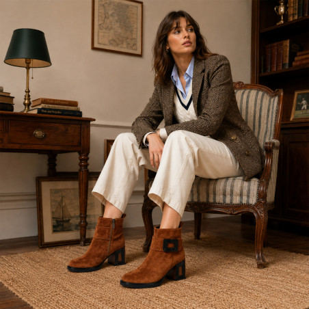 BALIROS Camel, Bottines Métamorf'Ose