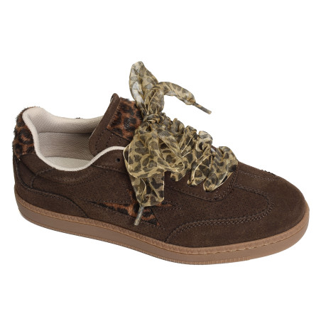AURA EMBLEM Chocolat, Sneakers basses Vanessa Wu