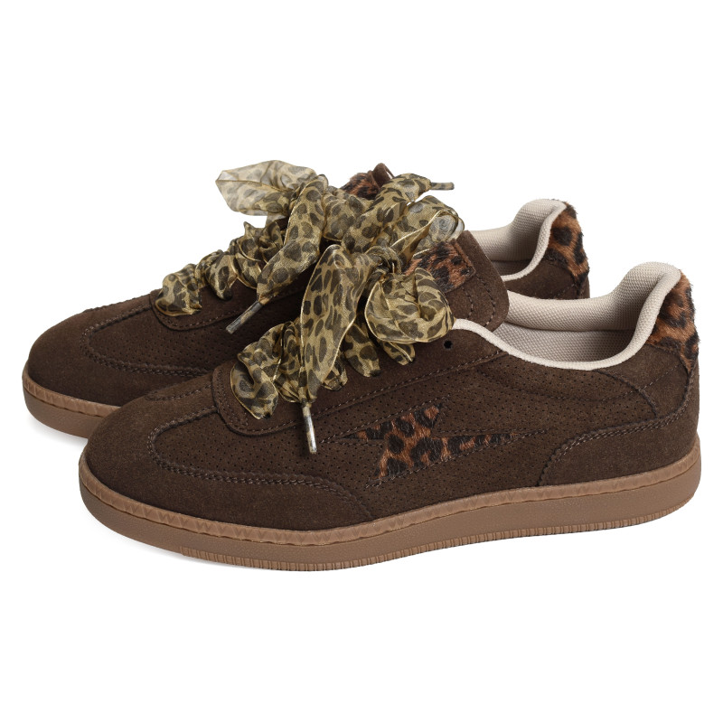 AURA EMBLEM Chocolat, Sneakers basses Vanessa Wu
