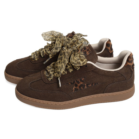 AURA EMBLEM Chocolat, Sneakers basses Vanessa Wu