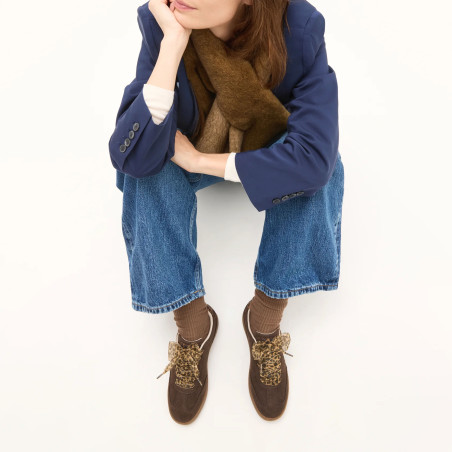 AURA EMBLEM Chocolat, Sneakers basses Vanessa Wu