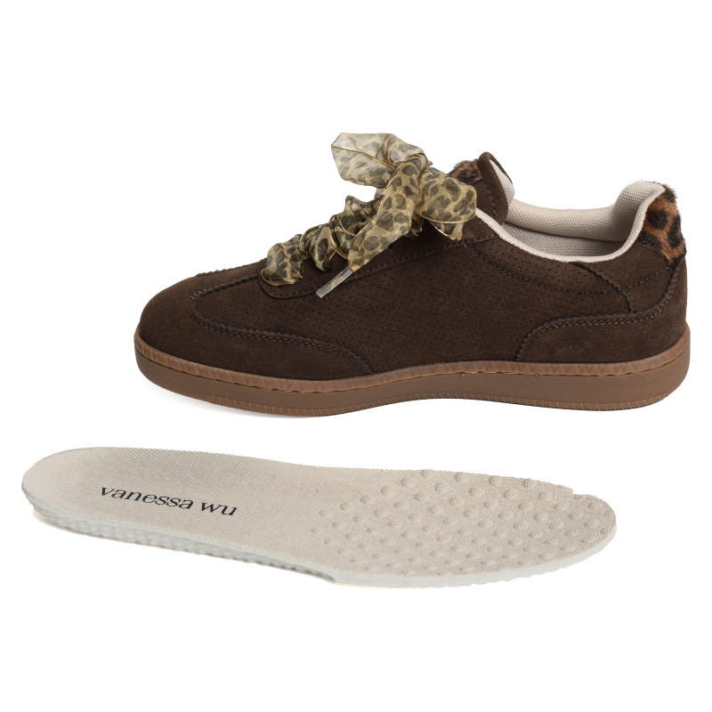 AURA EMBLEM Chocolat, Sneakers basses Vanessa Wu