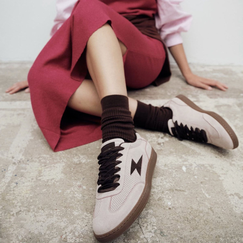 AURA EMBLEM Rose, Sneakers basses Vanessa Wu