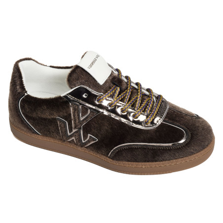 AURA INITIALS Chocolat, Sneakers basses Vanessa Wu