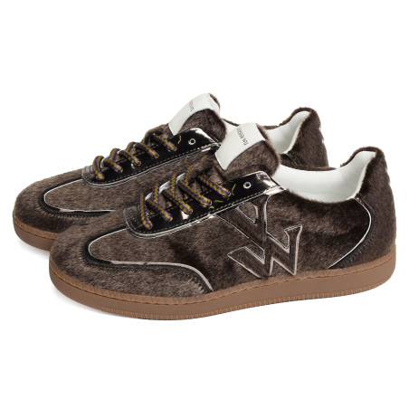 AURA INITIALS Chocolat, Sneakers basses Vanessa Wu