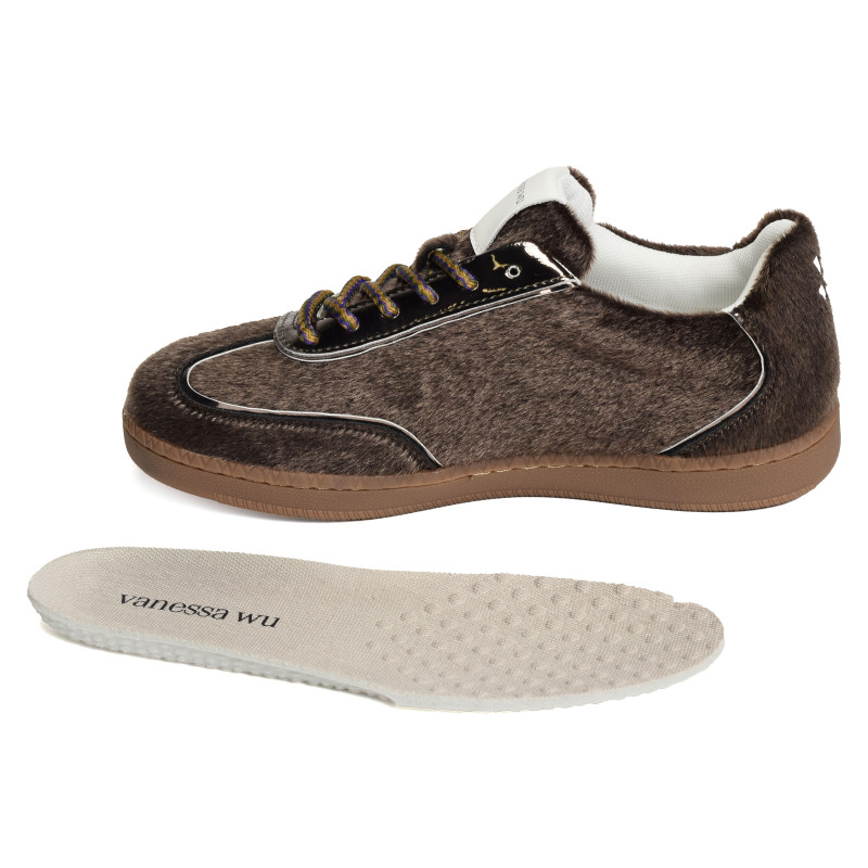 AURA INITIALS Chocolat, Sneakers basses Vanessa Wu