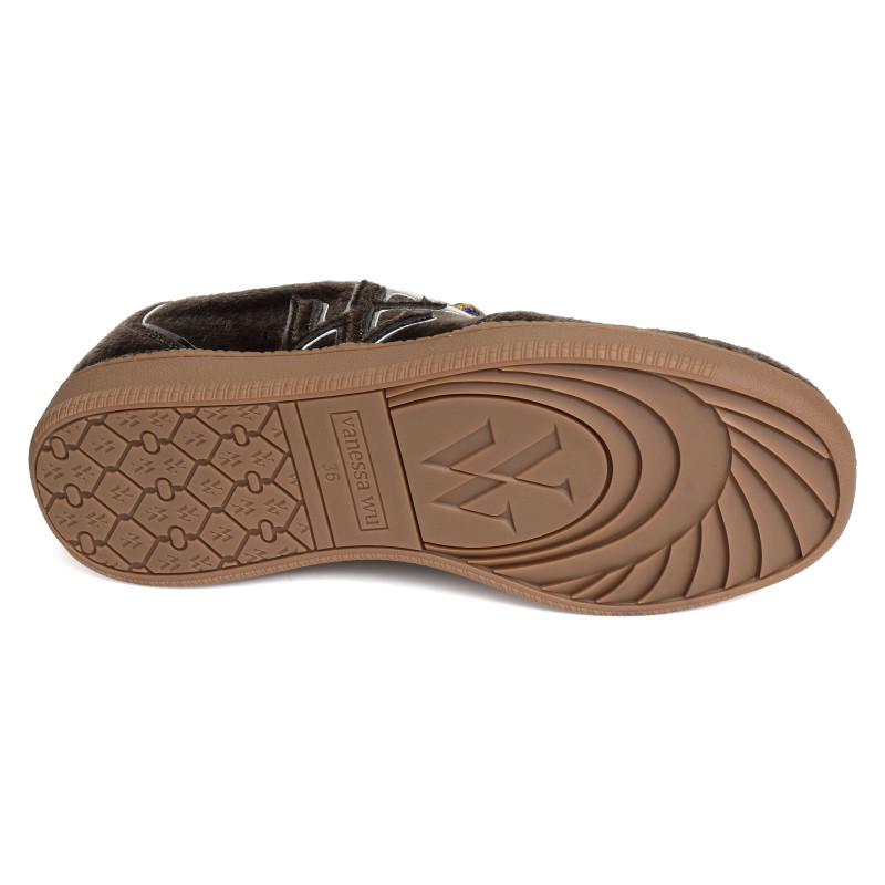 AURA INITIALS Chocolat, Sneakers basses Vanessa Wu