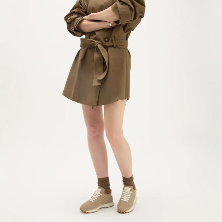 FLOW PLUSH Taupe, Baskets running Vanessa Wu