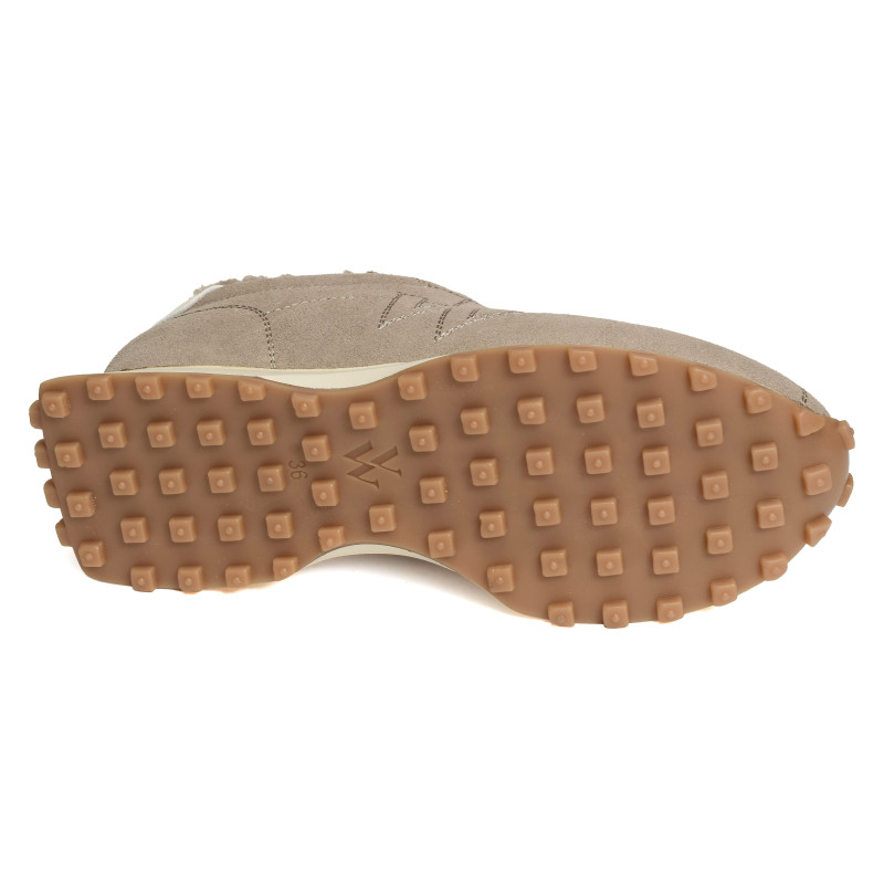 FLOW PLUSH Taupe, Baskets running Vanessa Wu