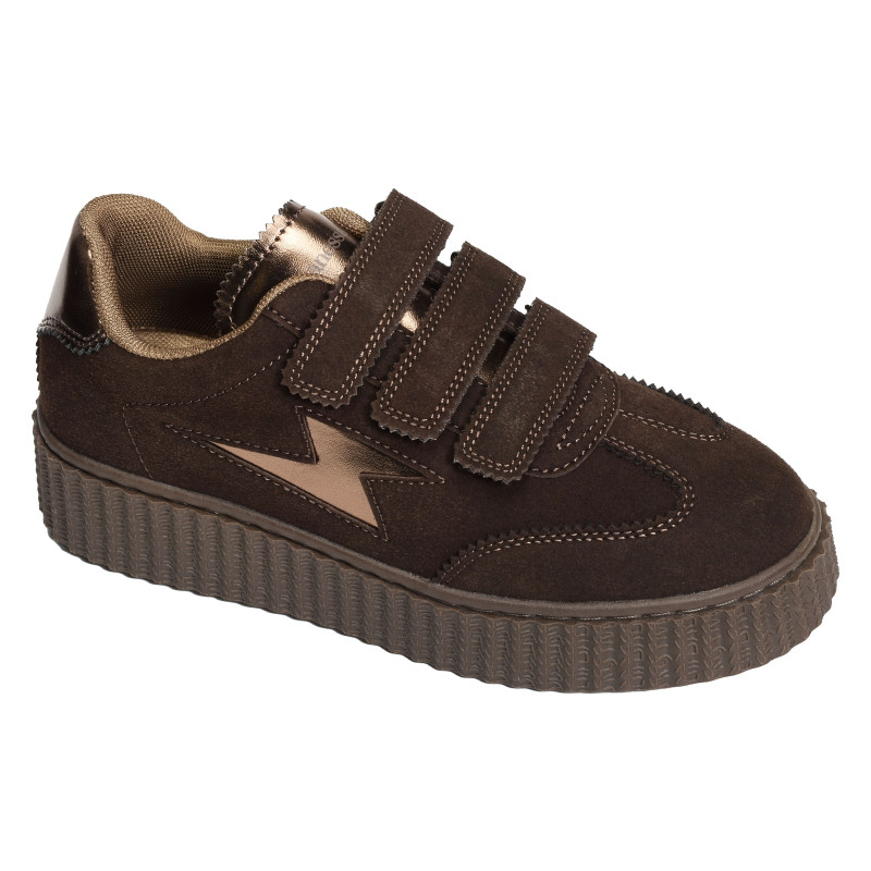 MAGGIE ORIGINALS Chocolat, Sneakers basses Vanessa Wu