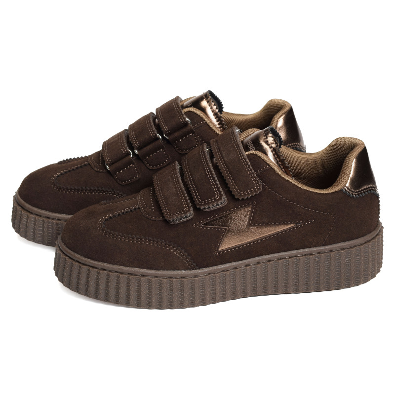 MAGGIE ORIGINALS Chocolat, Sneakers basses Vanessa Wu