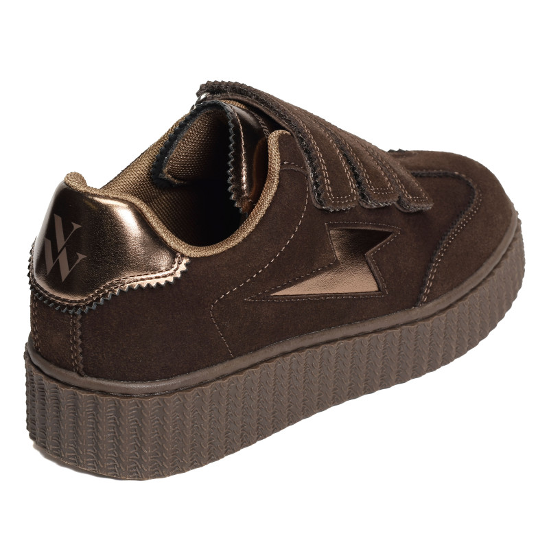 MAGGIE ORIGINALS Chocolat, Sneakers basses Vanessa Wu