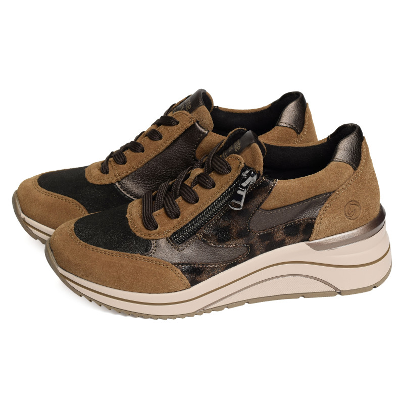 D0T23 Camel, Baskets running Remonte