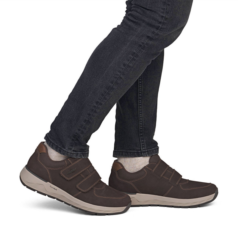11552 Chocolat, Sneakers basses Rieker