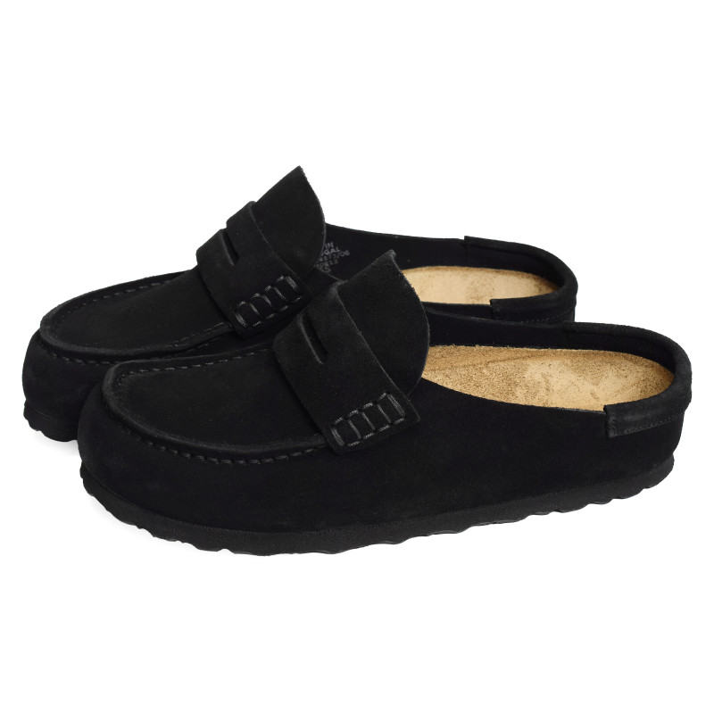 NAPLES W Noir, Sabots Birkenstock